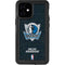 NBA Dallas Mavericks Black Primary Logo iPhone 12 Mini Waterproof Case