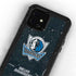 NBA Dallas Mavericks Black Primary Logo iPhone 12 Mini Waterproof Case