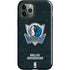 NBA Dallas Mavericks Black Primary Logo iPhone 12 Pro Max Impact Case