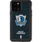 NBA Dallas Mavericks Black Primary Logo iPhone 12 Pro Waterproof Case
