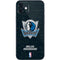 NBA Dallas Mavericks Black Primary Logo iPhone 12 Skin