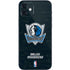 NBA Dallas Mavericks Black Primary Logo iPhone 12 Skin