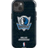NBA Dallas Mavericks Black Primary Logo iPhone 13 Impact Case