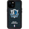 NBA Dallas Mavericks Black Primary Logo iPhone 13 Mini Waterproof Case