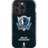 NBA Dallas Mavericks Black Primary Logo iPhone 13 Pro Impact Case