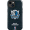NBA Dallas Mavericks Black Primary Logo iPhone 15 Plus Impact Case