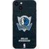 NBA Dallas Mavericks Black Primary Logo iPhone 15 Plus Skin