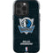 NBA Dallas Mavericks Black Primary Logo iPhone 14 Pro Impact Case