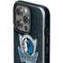 NBA Dallas Mavericks Black Primary Logo iPhone 14 Pro Impact Case