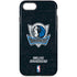 NBA Dallas Mavericks Black Primary Logo iPhone 8 Pro Case