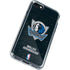 NBA Dallas Mavericks Black Primary Logo iPhone SE (2nd & 3rd Gen) Clear Case