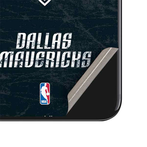 NBA Dallas Mavericks Black Primary Logo iPhone SE (2nd & 3rd Gen) Skin