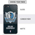 NBA Dallas Mavericks Black Primary Logo iPhone SE (2nd & 3rd Gen) Skin