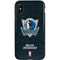 NBA Dallas Mavericks Black Primary Logo iPhone X Pro Case