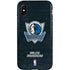 NBA Dallas Mavericks Black Primary Logo iPhone X Pro Case
