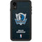NBA Dallas Mavericks Black Primary Logo iPhone XR Waterproof Case