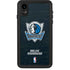 NBA Dallas Mavericks Black Primary Logo iPhone XR Waterproof Case