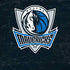 NBA Dallas Mavericks Black Primary Logo iPhone XS Pro Case