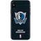 NBA Dallas Mavericks Black Primary Logo iPhone XS Skin