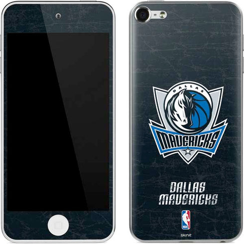 NBA Dallas Mavericks Black Primary Logo Apple iPod Skin