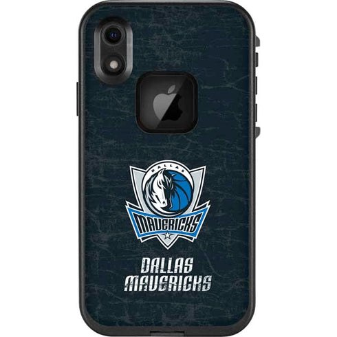NBA Dallas Mavericks Black Primary Logo LifeProof Fre iPhone Skin