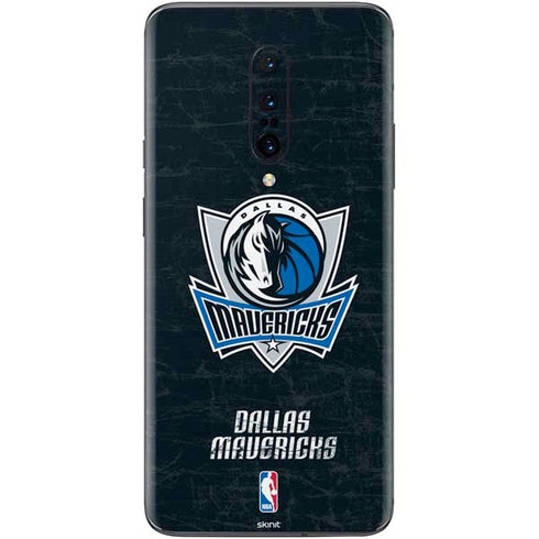 NBA Dallas Mavericks Black Primary Logo OnePlus 7 Pro Skin