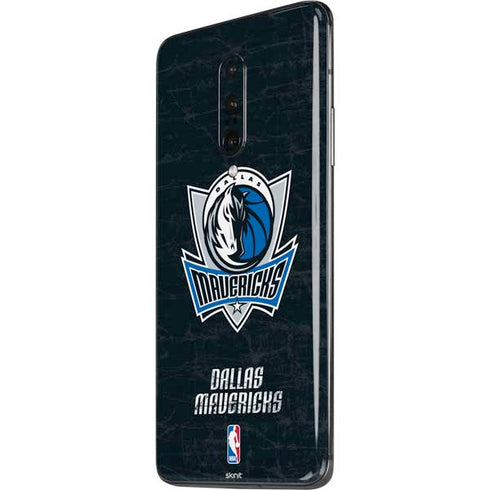 NBA Dallas Mavericks Black Primary Logo OnePlus 7 Pro Skin
