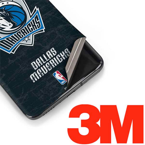 NBA Dallas Mavericks Black Primary Logo OnePlus 7 Pro Skin
