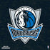 NBA Dallas Mavericks Black Primary Logo PS4 Console Skin