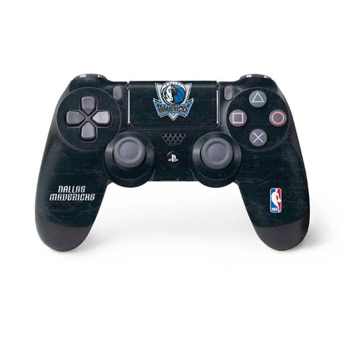 NBA Dallas Mavericks Black Primary Logo PS4 Controller Skin