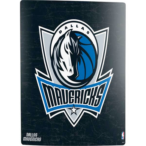 NBA Dallas Mavericks Black Primary Logo PS5 Digital Edition Bundle Skin