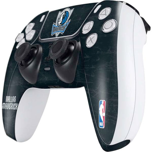 NBA Dallas Mavericks Black Primary Logo PS5 Controller Skin