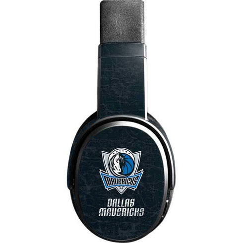 NBA Dallas Mavericks Black Primary Logo Skullcandy Crusher Wireless Skin