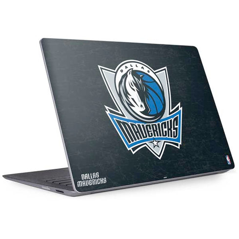 NBA Dallas Mavericks Black Primary Logo Surface Laptop 2 Skin