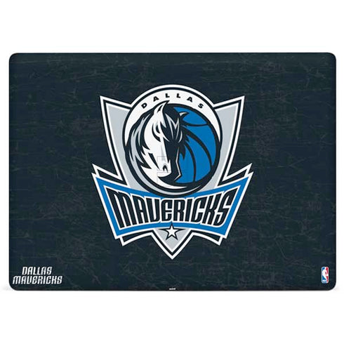 NBA Dallas Mavericks Black Primary Logo Surface Laptop 2 Skin