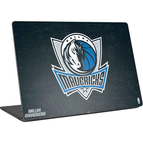 NBA Dallas Mavericks Black Primary Logo Surface Laptop 4 15in Skin