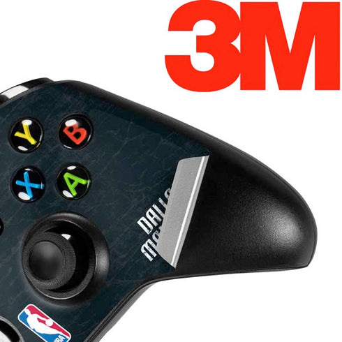 NBA Dallas Mavericks Black Primary Logo Xbox One X Controller Skin