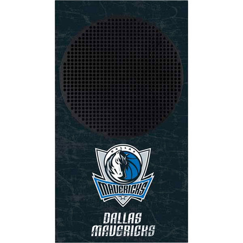 NBA Dallas Mavericks Black Primary Logo Xbox Series S Skins