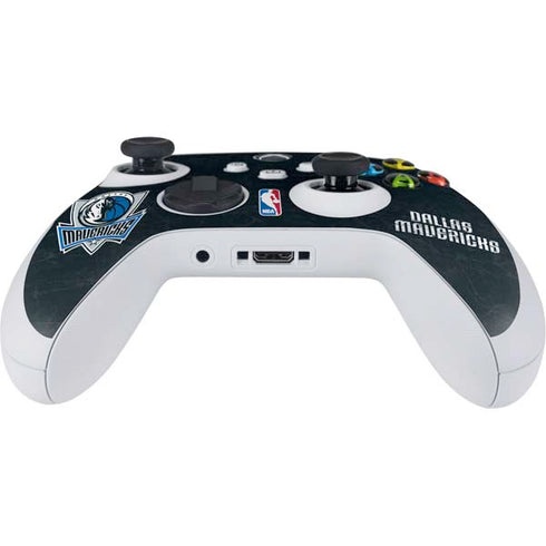 NBA Dallas Mavericks Black Primary Logo Xbox Series S Controller Skin