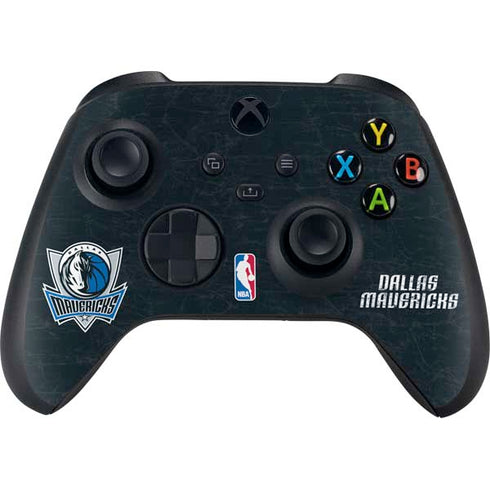 NBA Dallas Mavericks Black Primary Logo Xbox Series X Bundle Skin