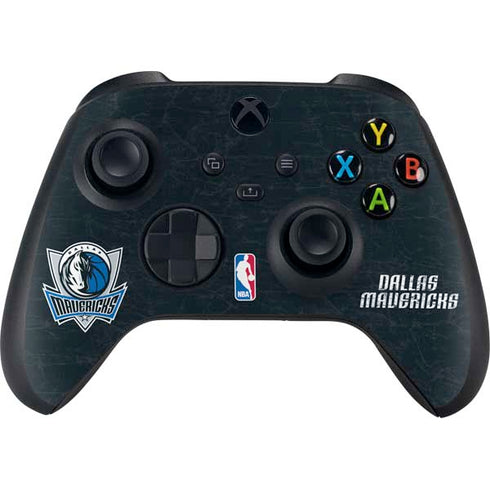 NBA Dallas Mavericks Black Primary Logo Xbox Series X Controller Skin