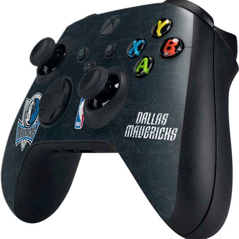 NBA Dallas Mavericks Black Primary Logo Xbox Series X Controller Skin