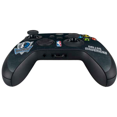 NBA Dallas Mavericks Black Primary Logo Xbox Series X Controller Skin