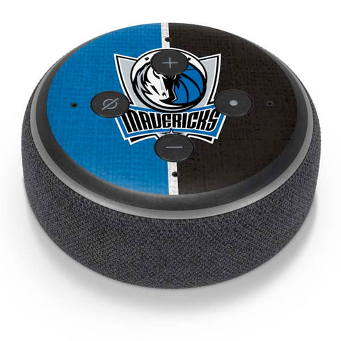 NBA Dallas Mavericks Canvas Amazon Echo Dot Skin