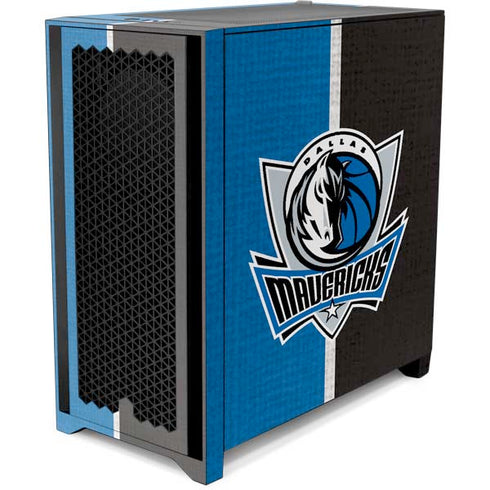 NBA Dallas Mavericks Canvas Corsair 4000D Tempered Glass Mid-Tower ATX Case Skin