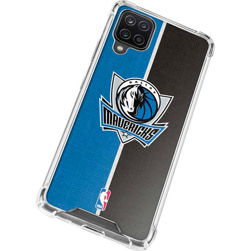 NBA Dallas Mavericks Canvas Galaxy A12 Clear Case