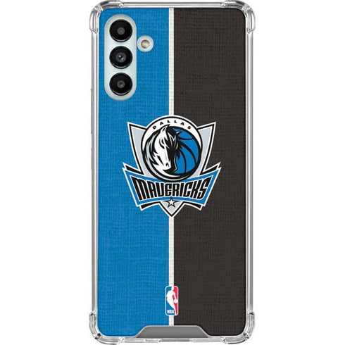 NBA Dallas Mavericks Canvas Galaxy A13 5G Clear Case