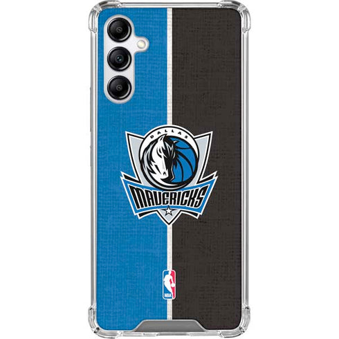 NBA Dallas Mavericks Canvas Galaxy A15 5G Clear Case