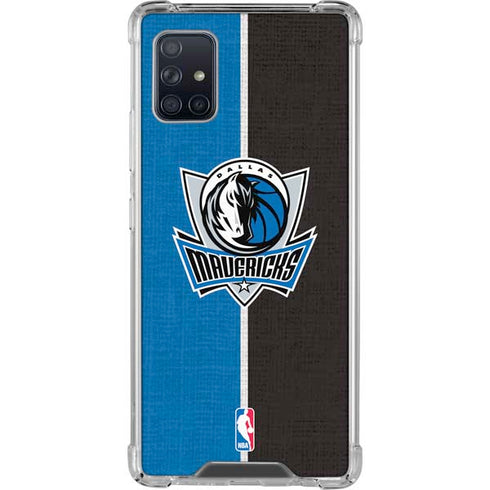 NBA Dallas Mavericks Canvas Galaxy A51 5G Clear Case