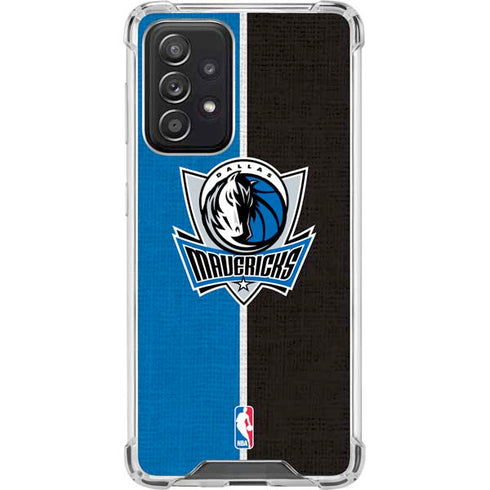 NBA Dallas Mavericks Canvas Galaxy A52 5G Clear Case
